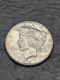 1927-S Peace Silver Dollar