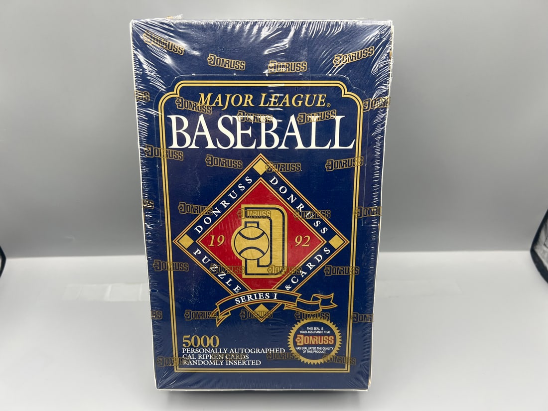 1992 Donruss Series 1 Baseball Sealed Wax Box (1 of 2)