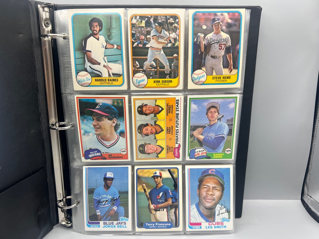 Binder of Assorted 80s, 90s, & Early 2000s Baseball Rookie & 2nd Year Cards W/ Many Stars - Varying (1 of 11)
