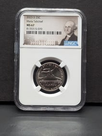 2023-D Maria Tallchief Quarter - NGC MS67