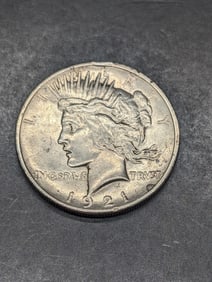 1921 Peace Silver Dollar - KEY DATE