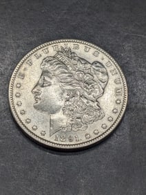 1891-S Morgan Silver Dollar