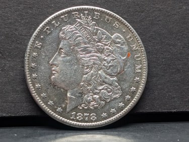 1878-S Morgan Silver Dollar