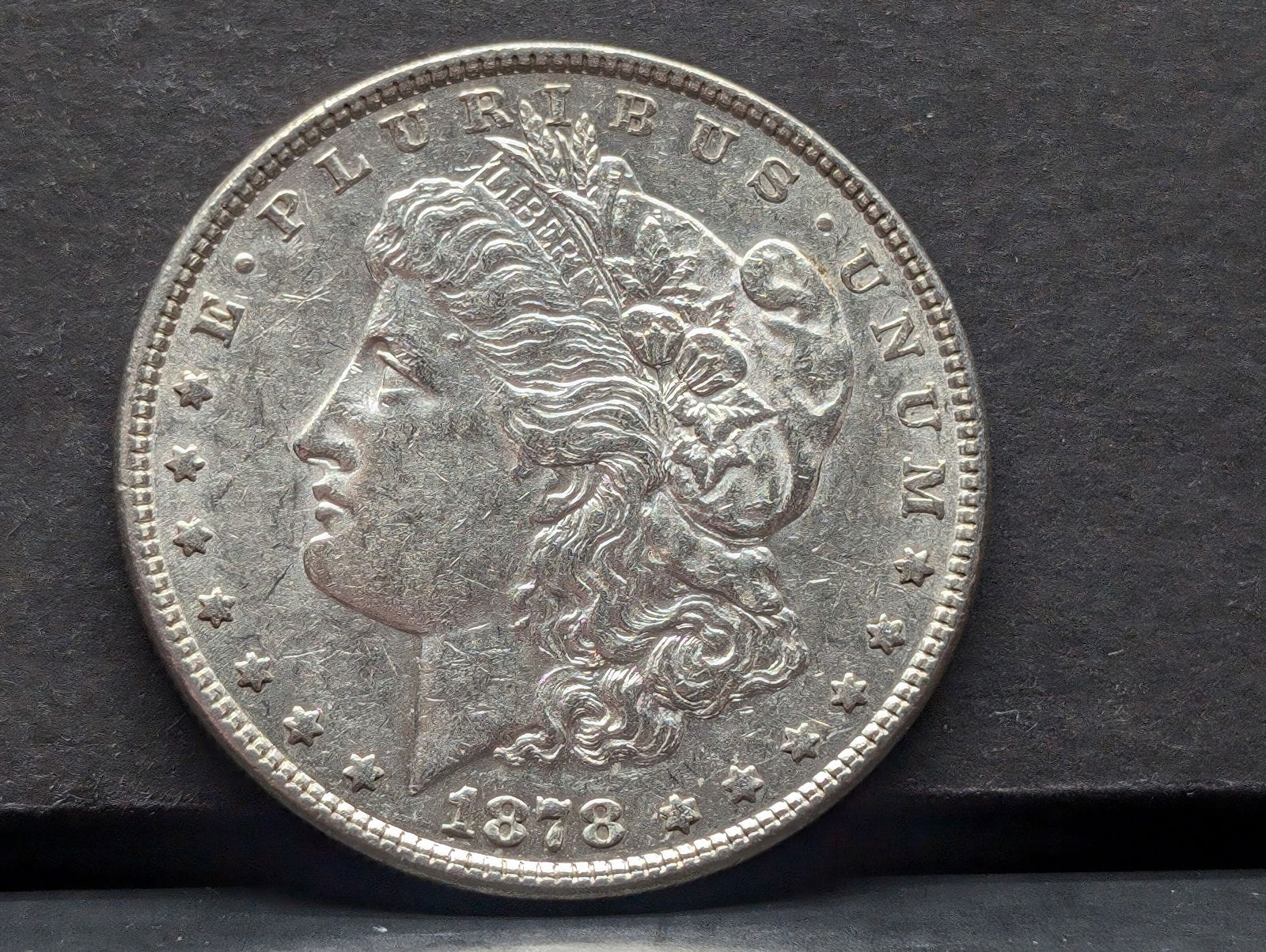 1878 Morgan Silver Dollar 7TF (1 of 2)