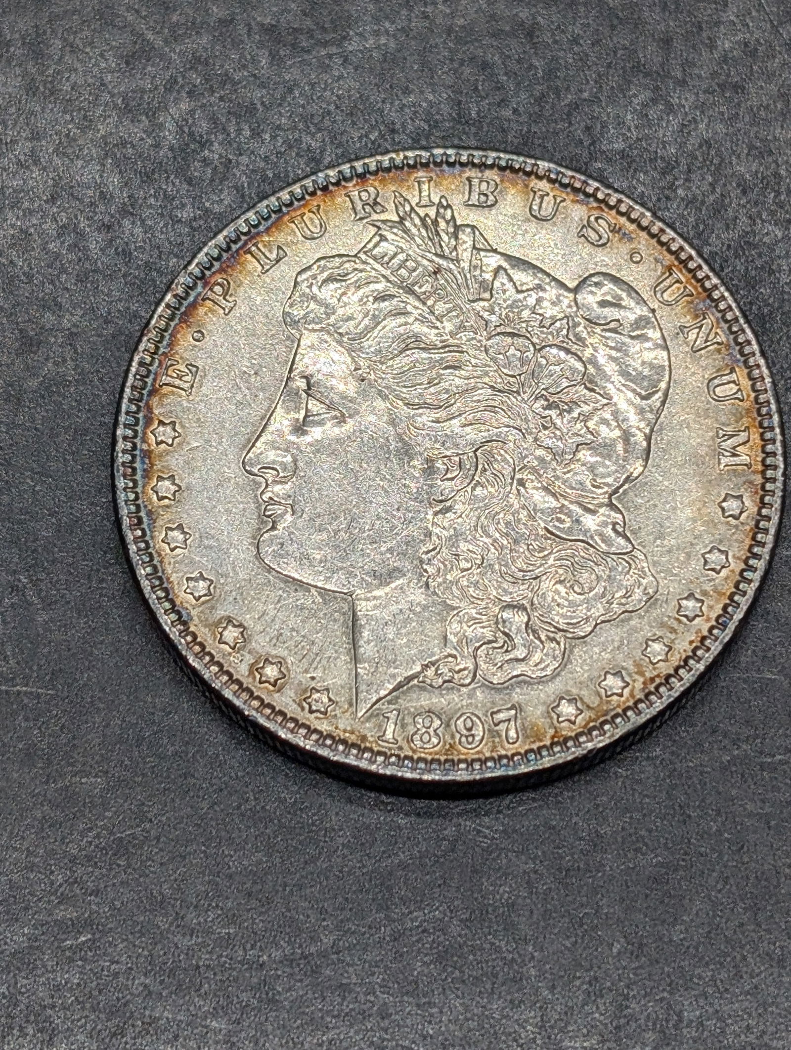 1897 Morgan Dollar. High Grade (1 of 2)