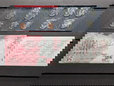 1999-D US Mint UNC. Coin Set. Includes 50 State Quarters. 1st Year for Them