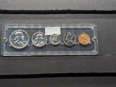 1958 PROOF Year Coin Set in Protective Case