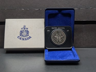 1971 Canadian Dollar 100th Anniv. of the Accession of British Columbia in OGP