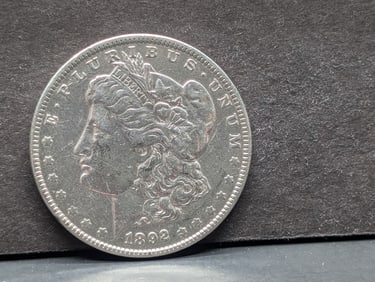 1892-O Morgan Silver Dollar