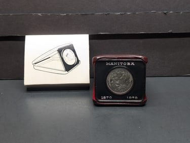 1970 Canadian Manitoba Dollar - 100th Anniv. of the Accession of Manitoba in OGP