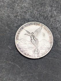 1/20th Oz. .999 PURE SILVER 1996 Mexico Libertad Miniature Designed Round