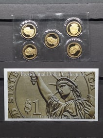 Presidential Dollar Collection in Gem Proof Condition
