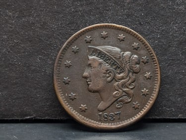 1837 US Matron Large Cent. VF /EF?