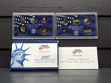 2007-S U.S. Mint Proof Set in OGP