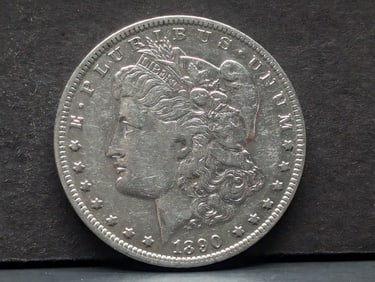 1890-O Morgan Silver Dollar