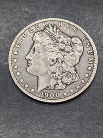 **TOUGH VARIETY - BETTER DATE - FINE/VF** 1900-O/CC Morgan Silver Dollar