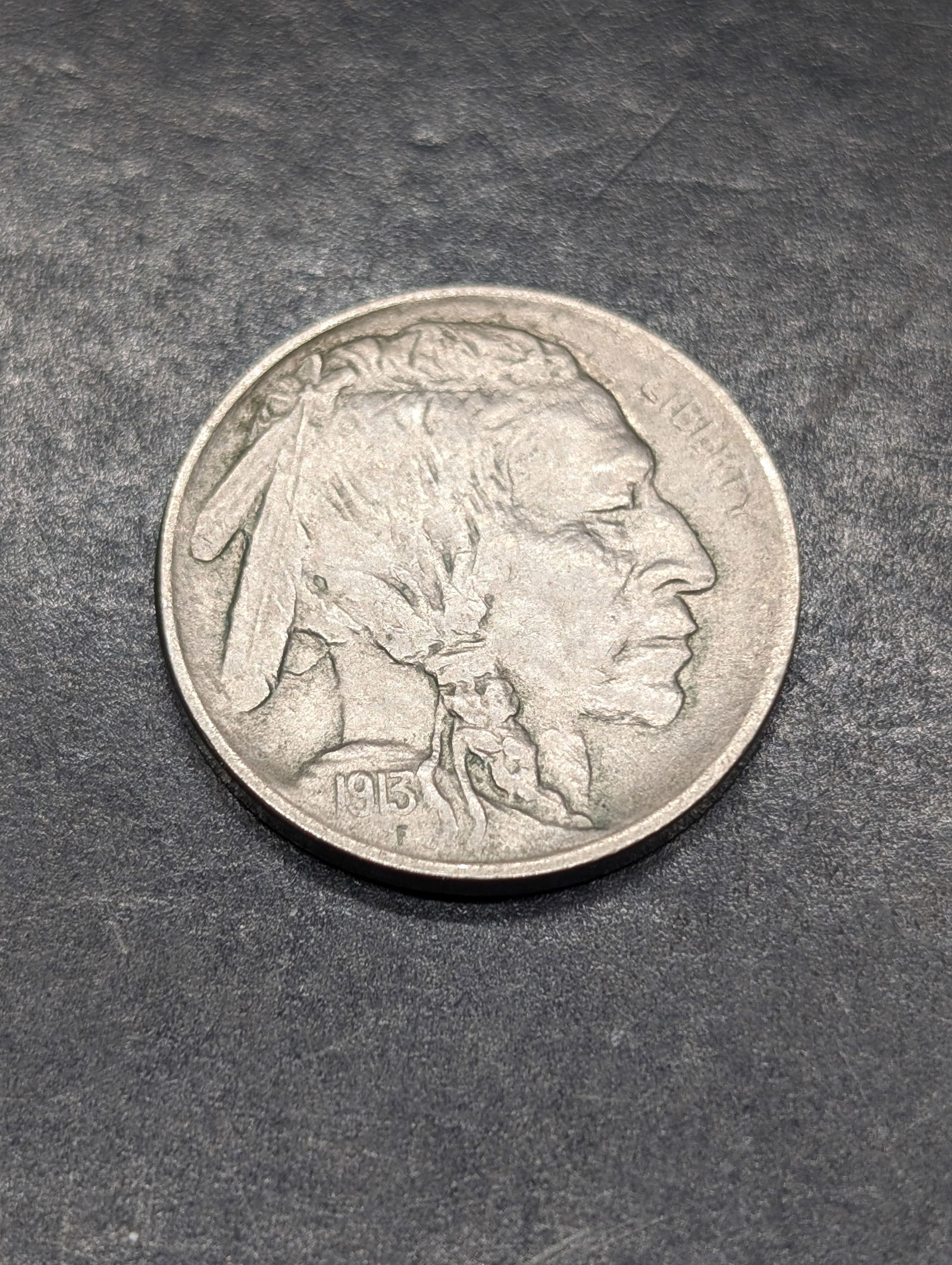 1913 Type 1 Buffalo Nickel **AU** (1 of 2)