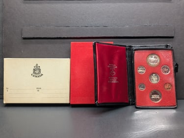 1973 Royal Canadian Mint Double Dollar Proof Set in OGP