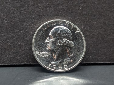 1950 Washington Silver Quarter **GEM PROOF**