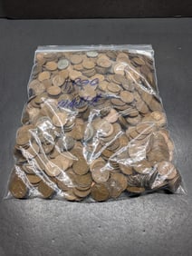 Bag of 1,000 Lincoln Wheat Cents