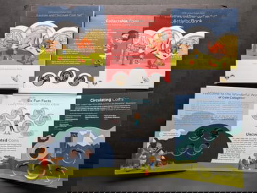 2019 U.S. Mint Explore & Discover Coin Set - Coin Starter Kit & Activity Book in OGP w/ COA