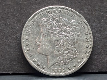 1884-S Morgan Silver Dollar *XF+*