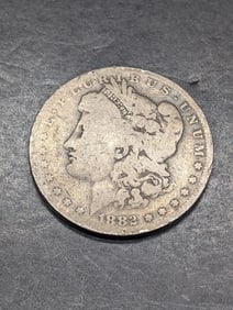 1882-O/S Morgan Silver Dollar