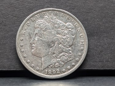 1892-O Morgan Silver Dollar