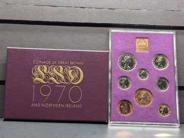 1970 Coinage of Great Britain & Northern Ireland - Proof Set in OGP