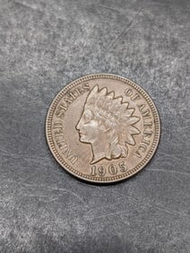 1905 Indian Head Cent **NICE CHOCOLATE BROWN - AU+**