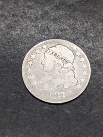 1814 Lg. Size Capped Bust Dime - Semi-Key Date