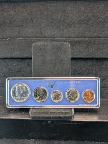 1966 U.S. Mint Special Mint Set Contains a 40% Silver Kennedy Half Dollar
