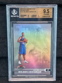 2007 Beckett Graded 9.5 Mint Wilson Chandler Rookie Card.??
