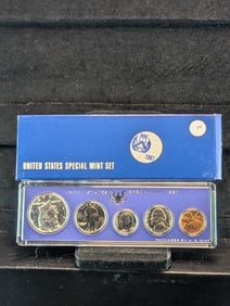 1967 U.S. Mint Special Mint Set Contains a 40% Silver Kennedy Half Dollar