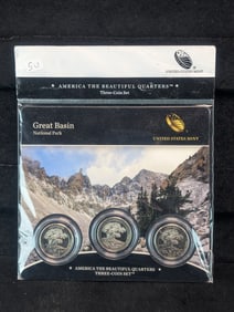 2013 P-D&S Great Basin America the Beautiful coin set from Mint. Still Sealed. Books at $18?