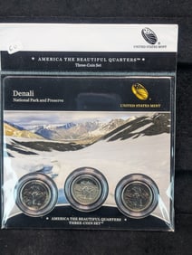 2012 P-D&S Denali America the Beautiful coin set from Mint. Still Sealed. Books at $18.?