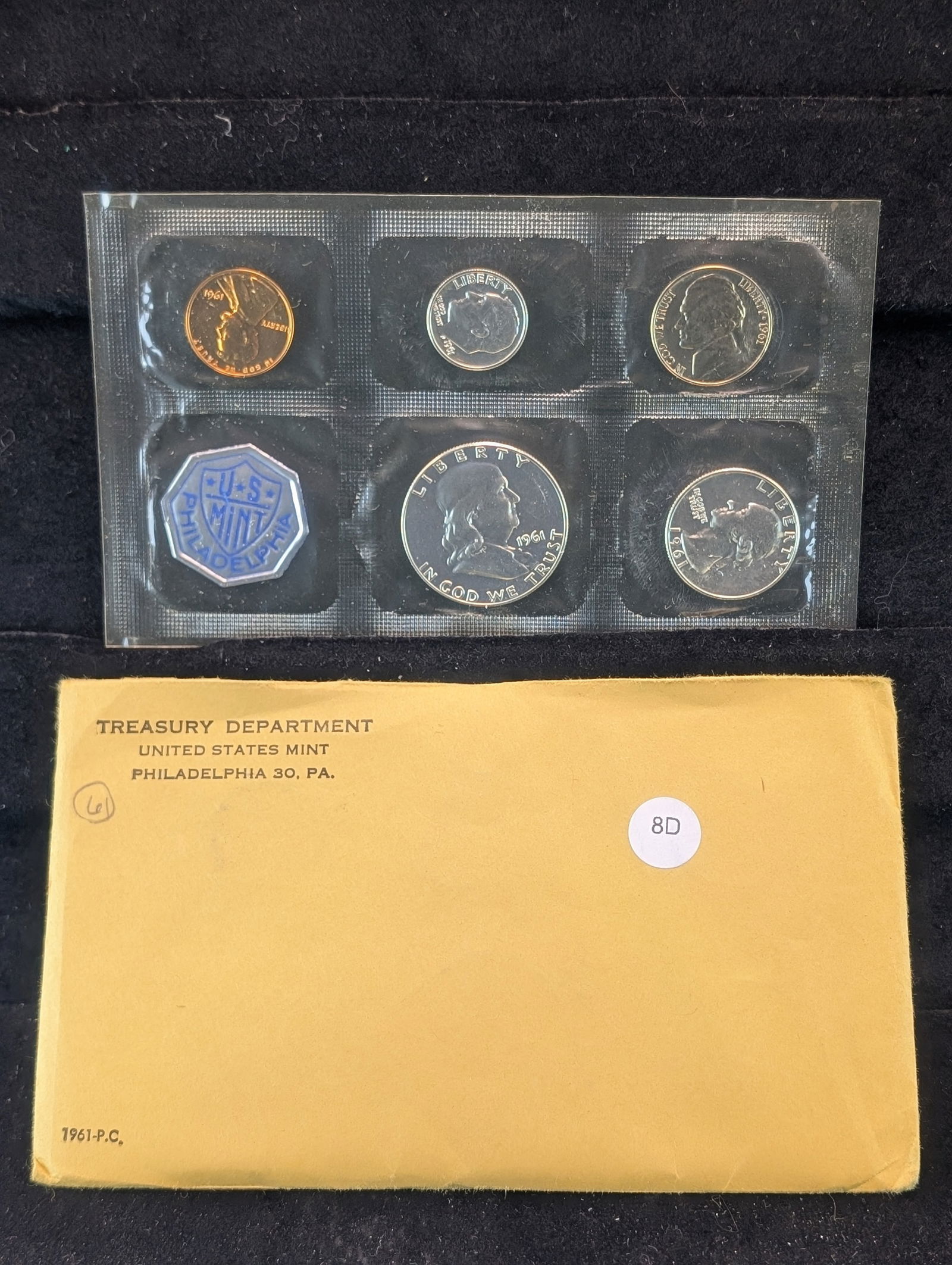 1961 U.S. Mint Phil. Proof Set in OGP? (1 of 3)