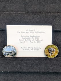 2-Middle East War Collection Colorized Kennedy Half Dollars?