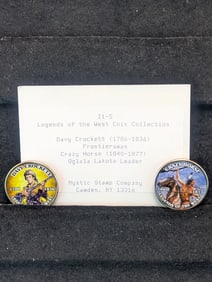 2- Legends of the West Collection Colorized Kennedy Half Dollars?