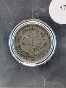 1881 Three Cent Nickel - CN