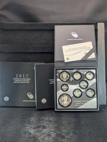 2017-S U.S. Mint Limited Edition Silver Proof Set, AM. Eagle 1 OZ., other 7 90% Silver Pr.?