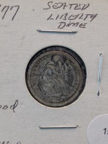 1877 Seated Liberty Dime