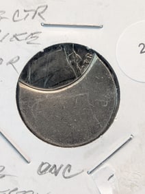 1984-P Off Center Strike Error - T-3 Jefferson Nickel, It is very hard to find these with the date