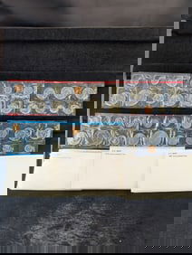 1975 P & D 1978 P & D 1981 P & D United States Mint Sets With Original Gov't Packaging. 37 Coins.