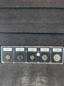 1962 5 Coin INB Certified Full Strike MS-70 Graded?