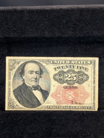 # 1308- 25-cent- Fractional Note-XF- Lightly Circulated??