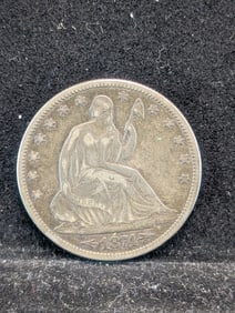 1874 Seated Liberty Half Dollar