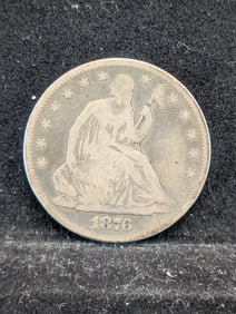 1876-S Seated Liberty Half Dollar