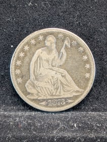 1873 Seated Liberty Half Dollar