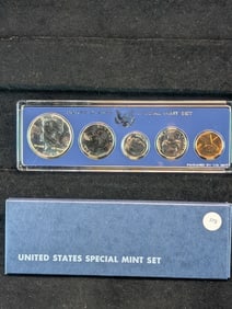 1966 U.S. Mint Special Mint Set, Contains the 40% Silver Kennedy Half Dollar